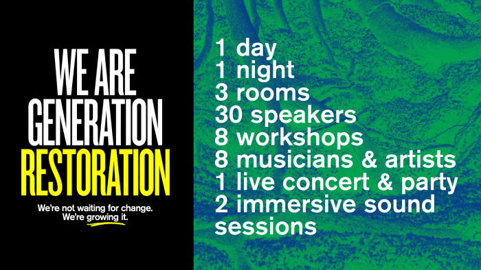 earthed summit 2025: generation restoration
